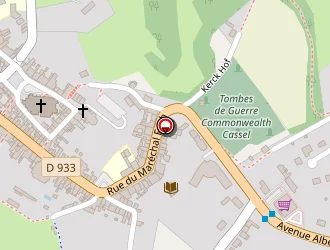 Carte de Buyle Marine à Cassel