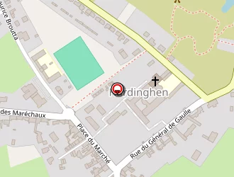 Carte de La Poste à Hardinghen