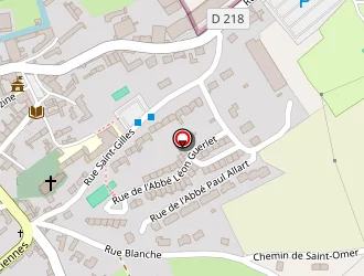 Carte de Delbende André à Tournehem-sur-la-hem