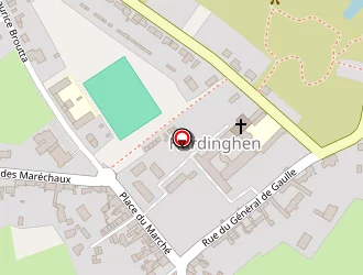 Carte de Le Boost à Hardinghen