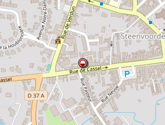 Carte de Traconord à Steenvoorde