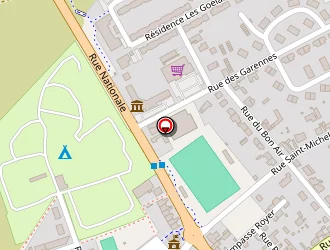 Carte de Salle De Lutte à Ambleteuse