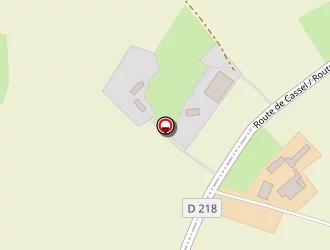 Carte de Ferme Courtois à Cassel