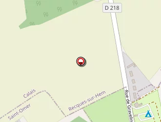 Carte de Les Etangs De La Hem à Nordausques