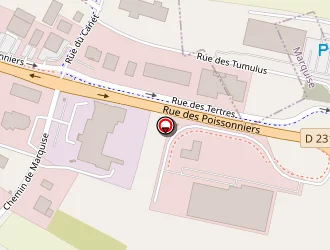 Carte de Hair Inter à Marquise