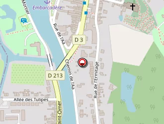 Carte de Admr Nord à Watten