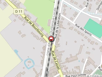 Carte de Marissael Francis à Arnèke