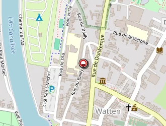 Carte de Office De Tourisme à Watten