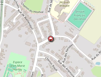 Carte de Jean Pierre Fortry à Watten