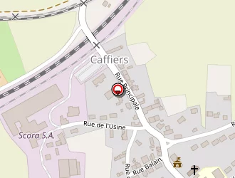 Carte de Café De La Place à Caffiers