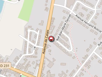 Carte de Dannel Jean à Ardres