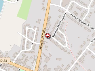 Carte de Maison Delattre à Ardres