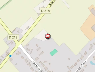 Carte de Ecole Publique Mixte à Polincove