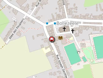 Carte de Espace Sportif à Bollezeele