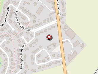 Carte de Becoure Jean-jacques à Wormhout