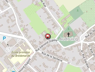 Carte de Dehouck à Audruicq