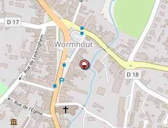 Carte de Cfete à Wormhout