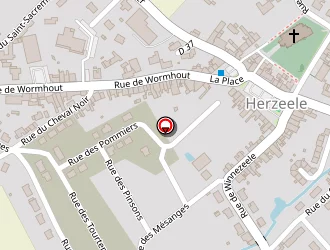 Carte de Damman Odile à Herzeele