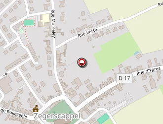 Carte de La Poste à Zegerscappel