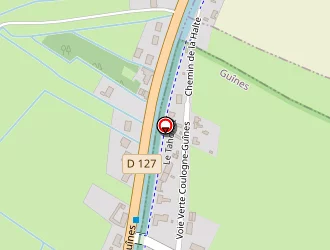 Carte de Bourdin Samuel à Guînes