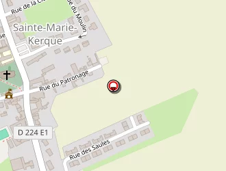 Carte de La Poste à Sainte-marie-kerque