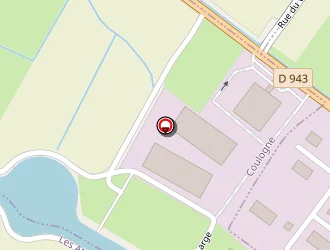 Carte de Opale Total Negoce à Coulogne