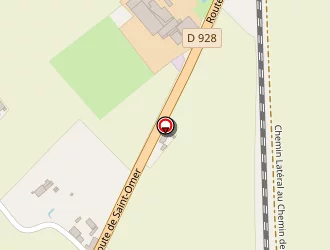 Carte de Gîtes Pickaert à Bissezeele