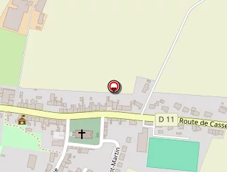 Carte de Pynte Eliane à Looberghe