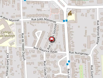 Carte de Square Delpierre à Coulogne