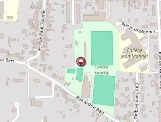 Carte de Complexe Sportif Stade Sery à Coulogne