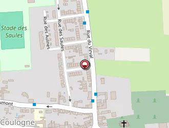 Carte de Carrefour Express à Coulogne