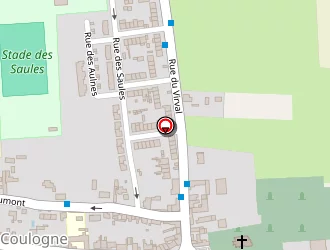 Carte de Pizzaland à Coulogne