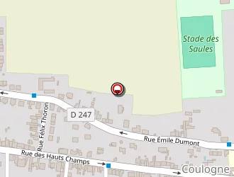 Carte de Maréchal Huchin à Coulogne