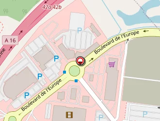 Carte de Le Dragon à Coquelles