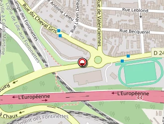 Carte de Legros Francis à Calais