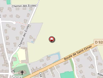 Carte de Salle Des Fetes à Socx