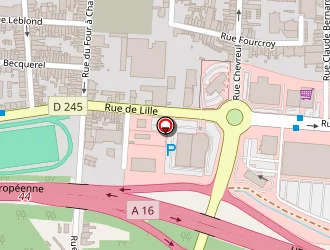 Carte de Okazeo . Fr à Calais