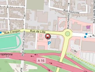 Carte de Curie Lavage à Calais