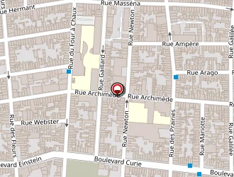 Carte de La Maison De La Literie à Calais