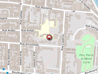 Carte de Calais Auto Pneus à Calais