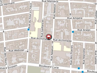 Carte de Carrefour Market à Calais