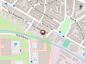 Carte de Ccas (centre Communal D'action Sociale) à Calais