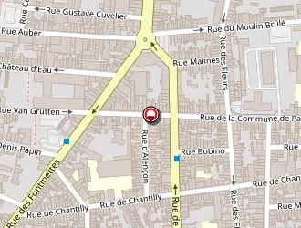 Carte de Ecole Mixte Washington à Calais