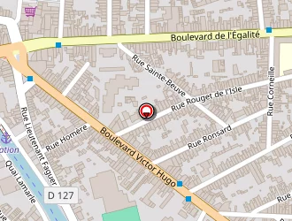 Carte de Pole Emploi à Calais