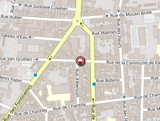 Carte de Berquez Sandrine à Calais