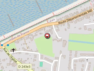 Carte de Dog's Paradise à Sangatte