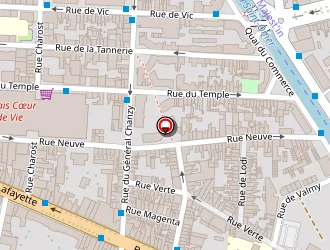 Carte de Moulin Hugues à Calais