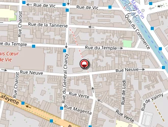 Carte de Delezenne Alexandre à Calais