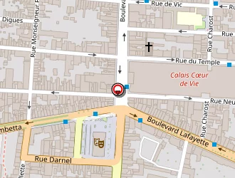 Carte de 3a Immobilier à Calais