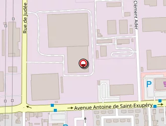 Carte de Station Service Esso à Calais